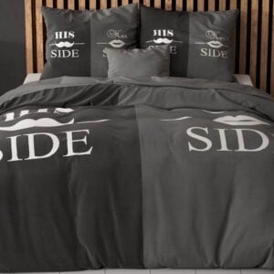 Sleeptime His and Her side dekbedovertrek