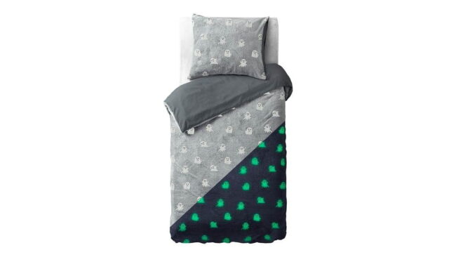 Sleeptime Glow in the dark Spooky dekbedovertrek - Afbeelding 2
