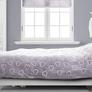 Sleeptime Glow in the dark Hearts dekbedovertrek