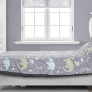 Sleeptime Glow in the dark Dinosaurs dekbedovertrek