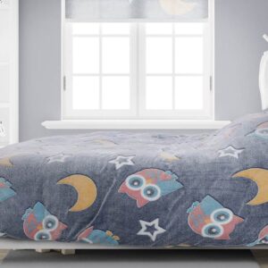Sleeptime Glow in the dark Night Owl dekbedovertrek
