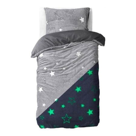 Sleeptime Glow in the dark Stars dekbedovertrek