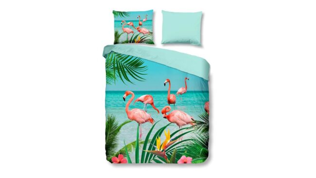 Pure Flamingo dekbedovertrek - Afbeelding 2