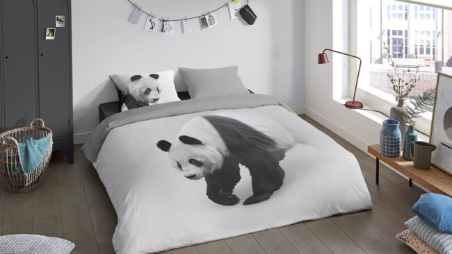 Pure Panda dekbedovertrek