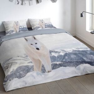 Pure White Fox dekbedovertrek