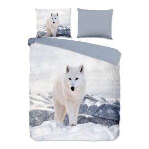 Pure White Fox dekbedovertrek