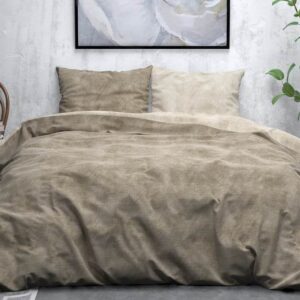 Sleeptime Twin Washed Cotton flanel dekbedovertrek