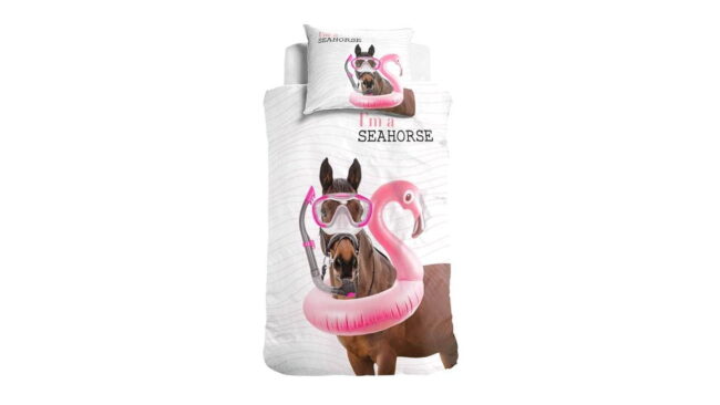 Little Monster I'm a Seahorse dekbedovertrek - Afbeelding 2