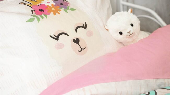 Little Monster Princess Al Paca dekbedovertrek - Afbeelding 3