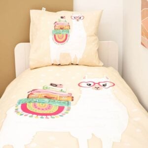 Little Monster Alpaca Adventure dekbedovertrek