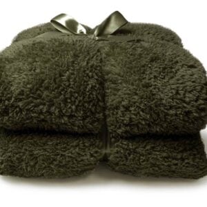 Unique Living Teddy fleece plaid