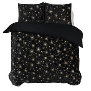 Sleeptime Stars flanel dekbedovertrek