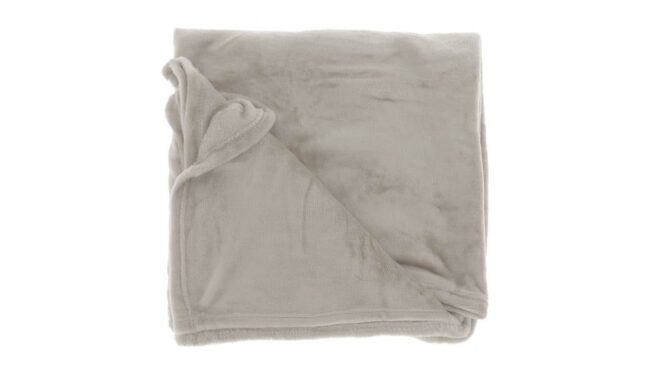 Unique Living Blush fleece plaid