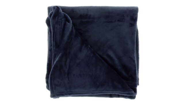 Unique Living Blush fleece plaid