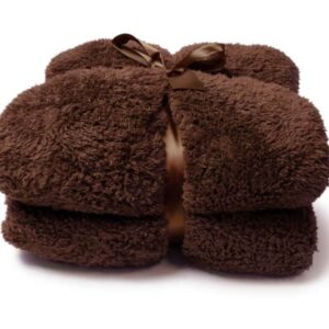 Unique Living Teddy fleece plaid