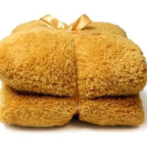 Unique Living Teddy fleece plaid