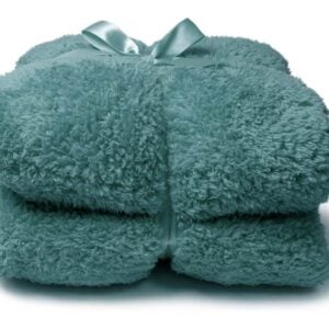 Unique Living Teddy fleece plaid