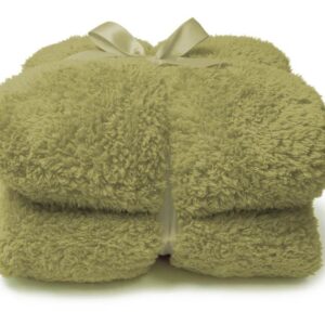 Unique Living Teddy fleece plaid