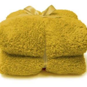 Unique Living Teddy fleece plaid