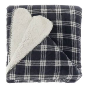 Unique Living Teo fleece plaid