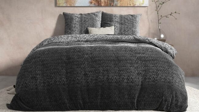 Dreamhouse Gradient Knits flanel dekbedovertrek