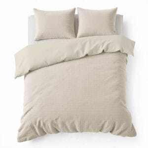 Sleeptime Check Teddy dekbedovertrek