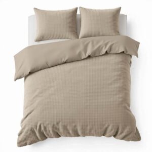 Sleeptime Check Teddy dekbedovertrek