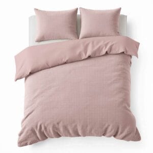 Sleeptime Check Teddy dekbedovertrek