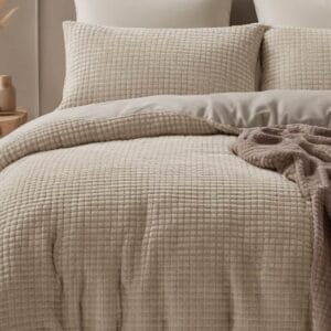 Sleeptime Check Teddy dekbedovertrek