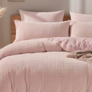 Sleeptime Check Teddy dekbedovertrek