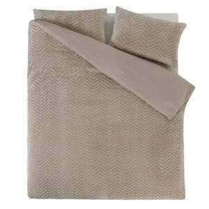 Sleeptime Chevron Teddy dekbedovertrek