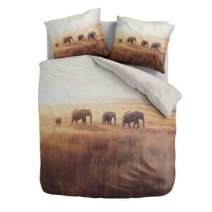 Zydante Terra Plains Elephants dekbedovertrek