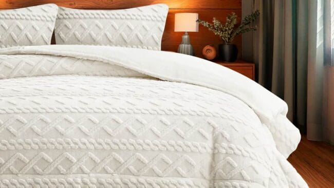 Zydante Jacquard Teddy dekbedovertrek - Afbeelding 4