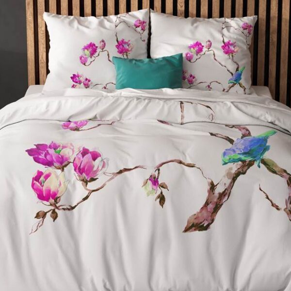 Sleeptime Magnolias dekbedovertrek