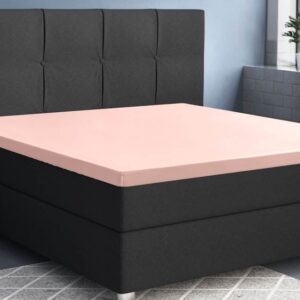 Primaviera Deluxe katoen-satijn topper hoeslaken