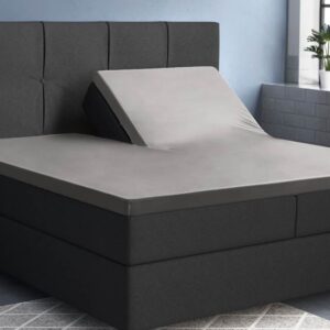 Primaviera Deluxe katoen-satijn split-topper hoeslaken