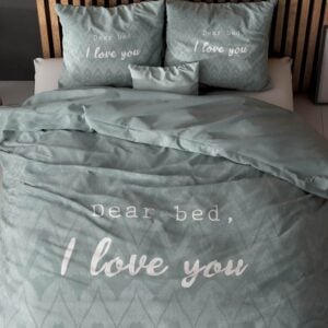 Sleeptime I Love Bed dekbedovertrek