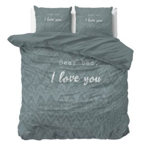 Sleeptime I Love Bed dekbedovertrek
