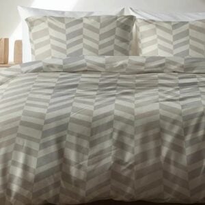 Sleeptime Chevron flanel dekbedovertrek