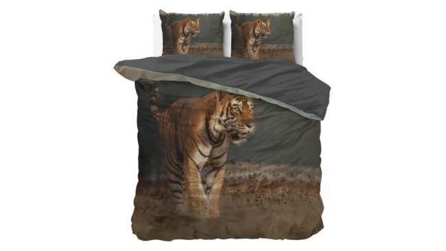 Sleeptime Nature Tiger dekbedovertrek - Afbeelding 2