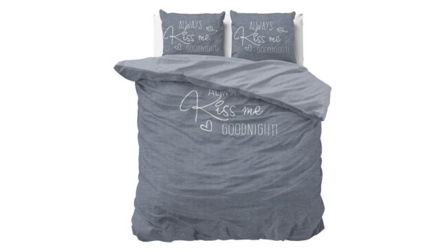 Sleeptime Kiss Me dekbedovertrek - Afbeelding 2