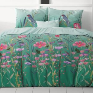 Sleeptime Flower & Birds dekbedovertrek