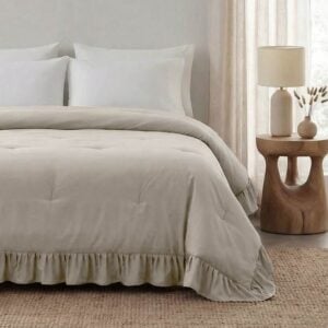 Sleeptime Ruffles wasbaar dekbed