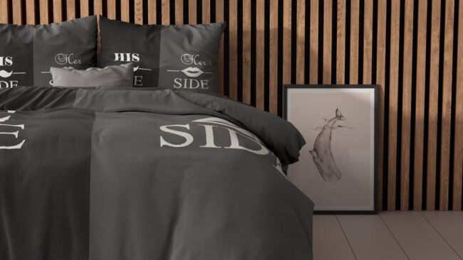 Sleeptime His and Her side dekbedovertrek - Afbeelding 3