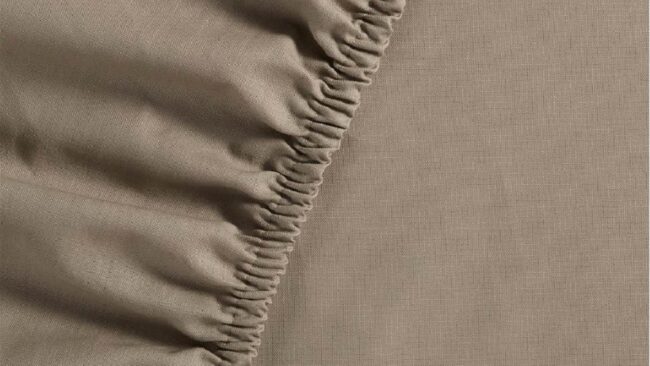 Ambiante Cotton Uni topper hoeslaken - Afbeelding 2