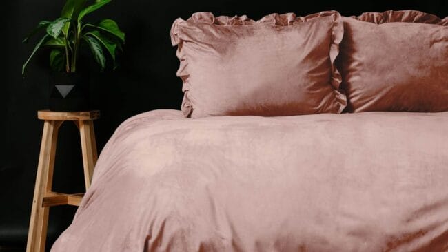 Sleeptime Velvet Ruffles dekbedovertrek - Afbeelding 2